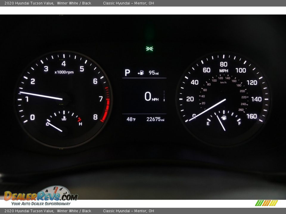 2020 Hyundai Tucson Value Winter White / Black Photo #8