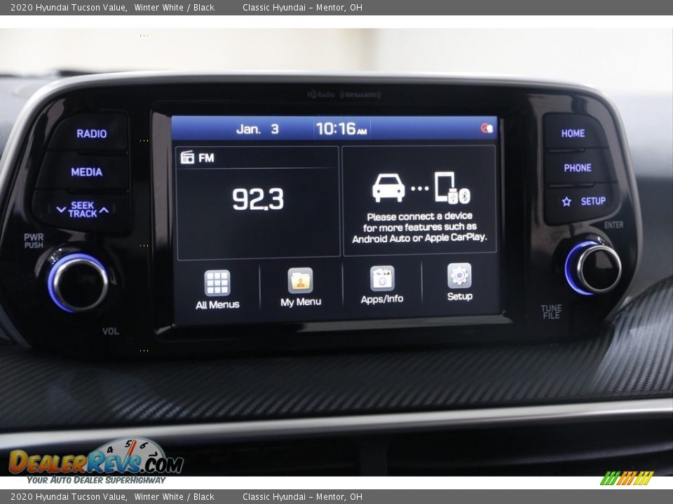 2020 Hyundai Tucson Value Winter White / Black Photo #10