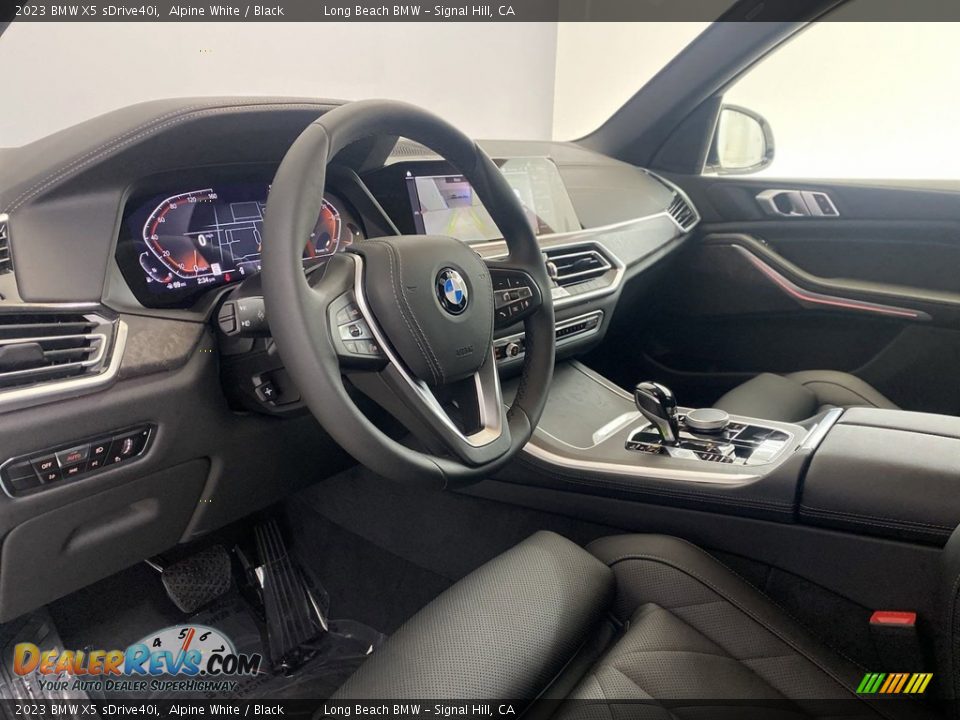 2023 BMW X5 sDrive40i Alpine White / Black Photo #12