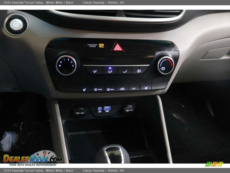 2020 Hyundai Tucson Value Winter White / Black Photo #12