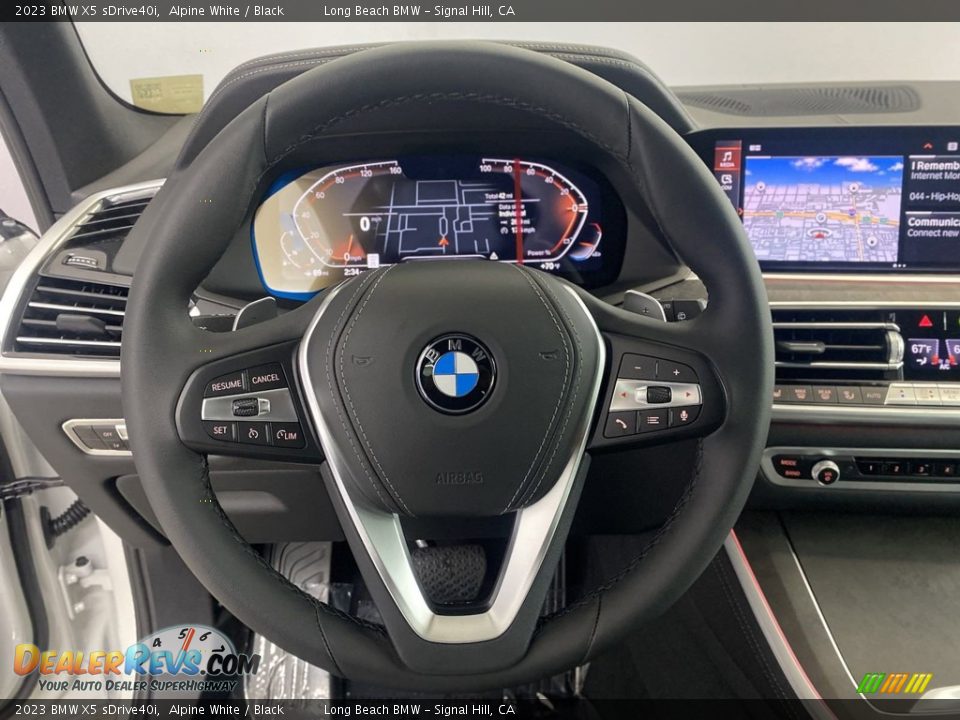 2023 BMW X5 sDrive40i Alpine White / Black Photo #14