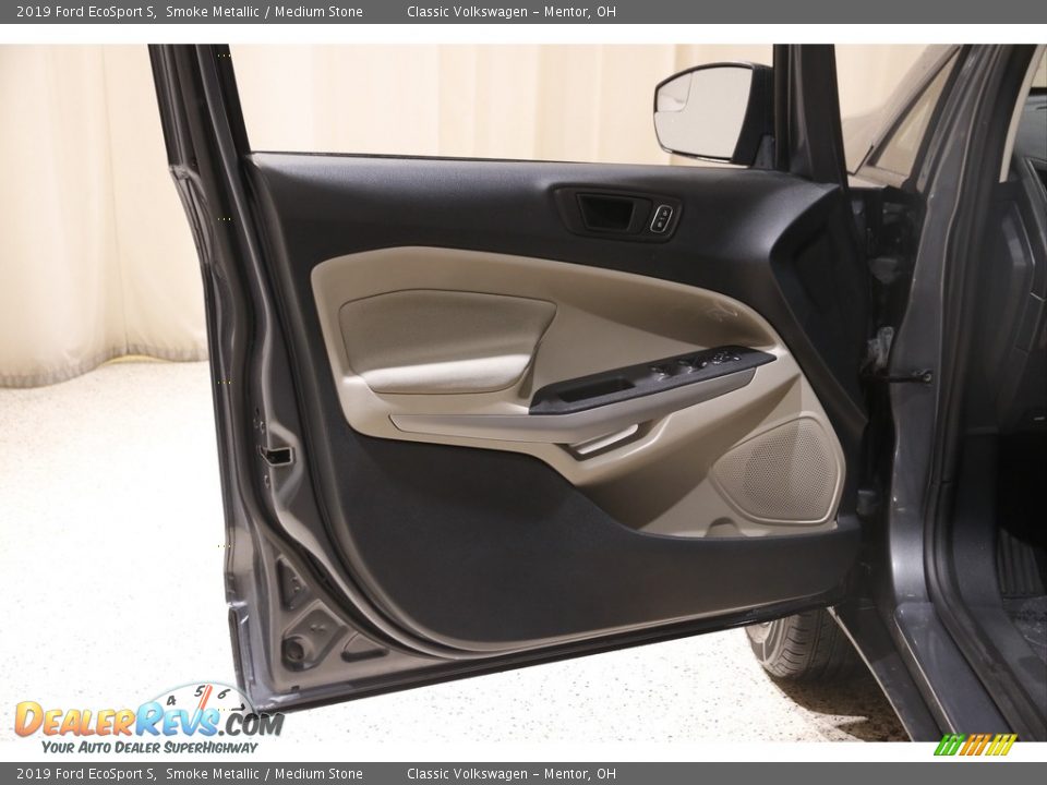 2019 Ford EcoSport S Smoke Metallic / Medium Stone Photo #4