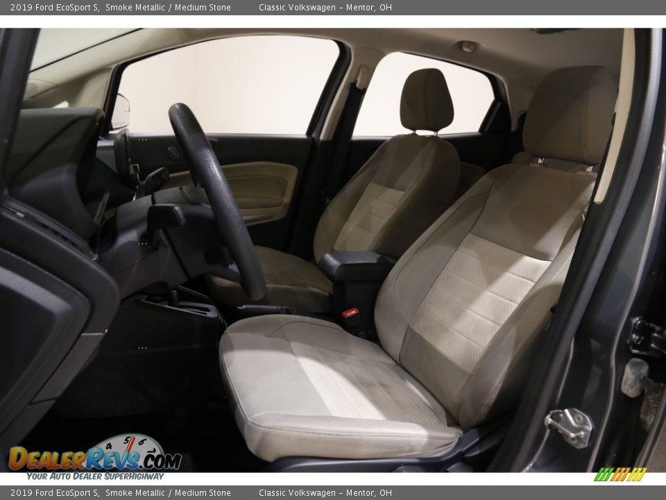 2019 Ford EcoSport S Smoke Metallic / Medium Stone Photo #5