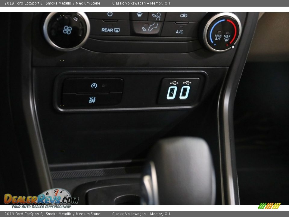 2019 Ford EcoSport S Smoke Metallic / Medium Stone Photo #13