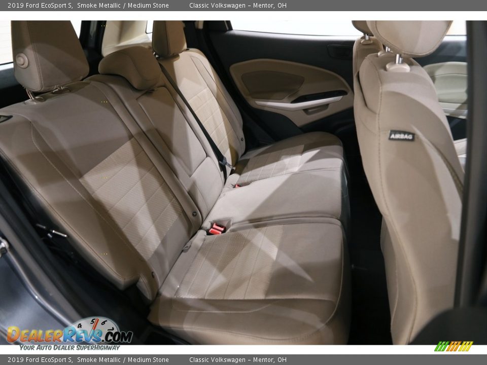 2019 Ford EcoSport S Smoke Metallic / Medium Stone Photo #16