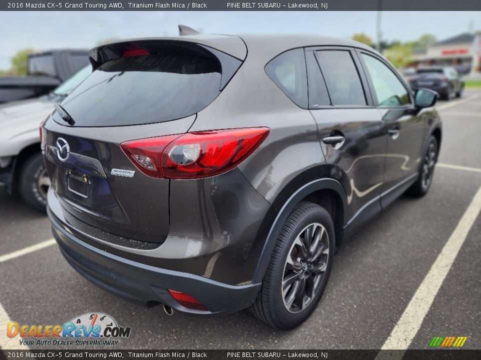 2016 Mazda CX-5 Grand Touring AWD Titanium Flash Mica / Black Photo #3