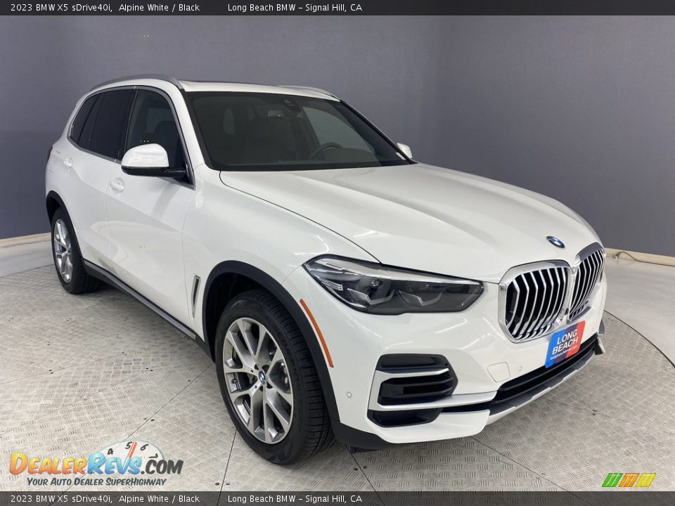 2023 BMW X5 sDrive40i Alpine White / Black Photo #27