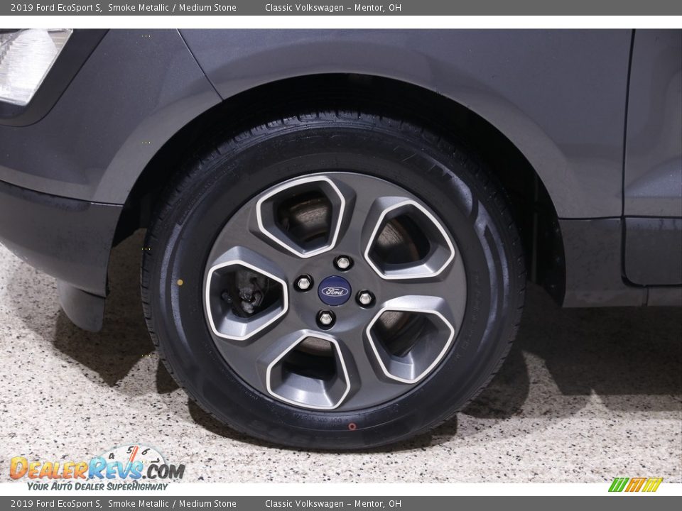 2019 Ford EcoSport S Smoke Metallic / Medium Stone Photo #20
