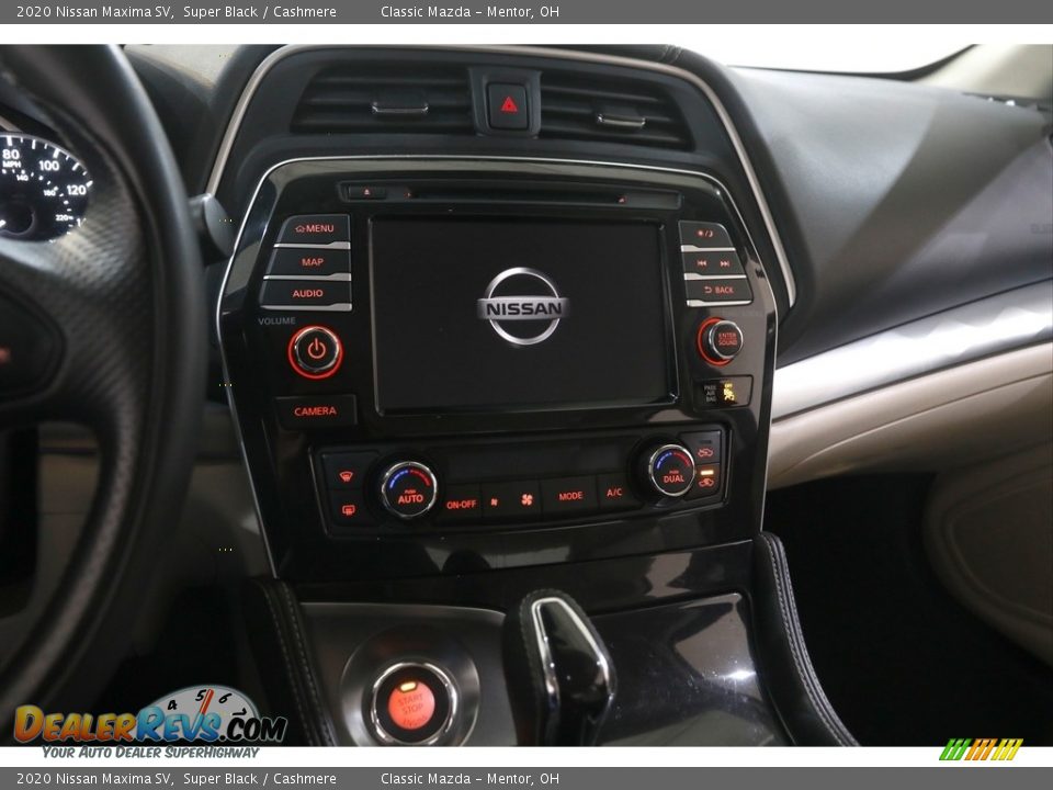 2020 Nissan Maxima SV Super Black / Cashmere Photo #9