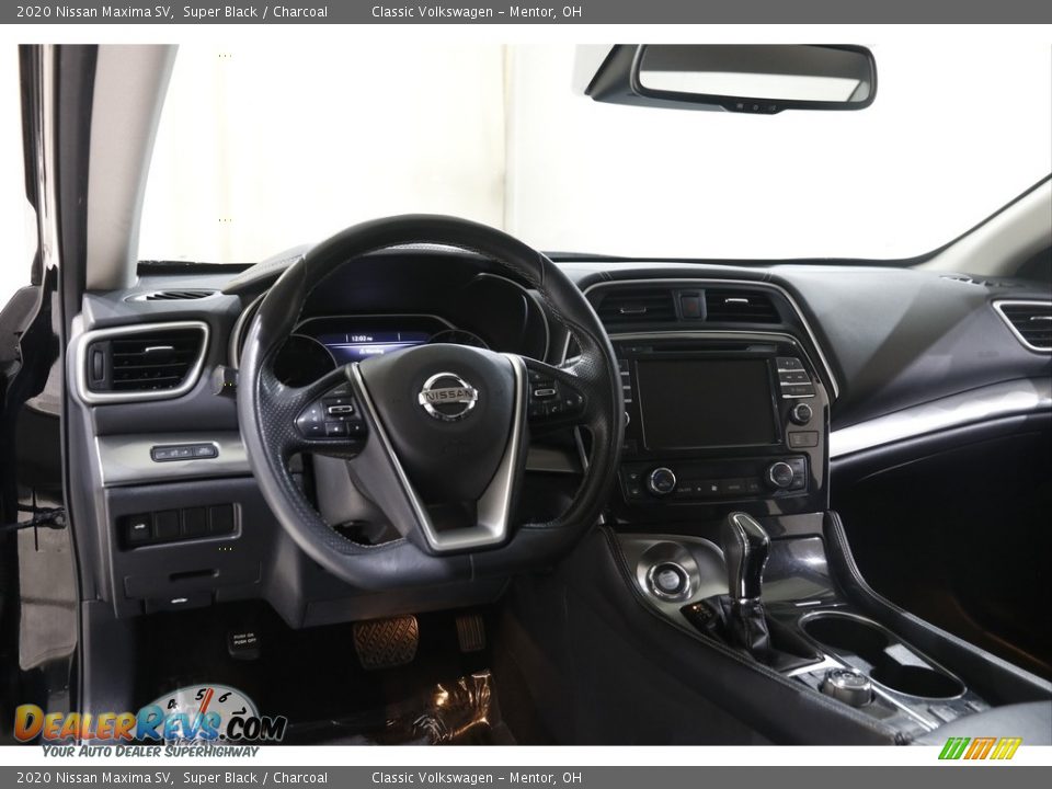 2020 Nissan Maxima SV Super Black / Charcoal Photo #6