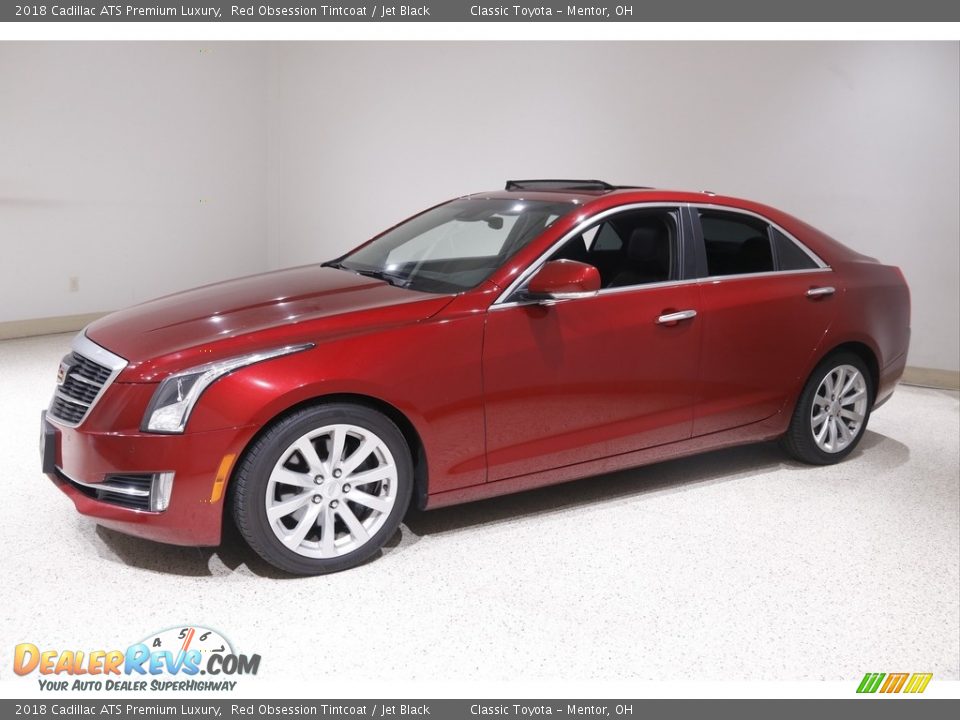 Front 3/4 View of 2018 Cadillac ATS Premium Luxury Photo #3