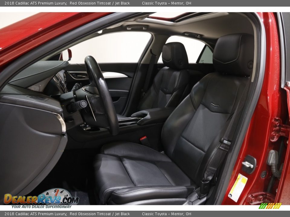 Front Seat of 2018 Cadillac ATS Premium Luxury Photo #5