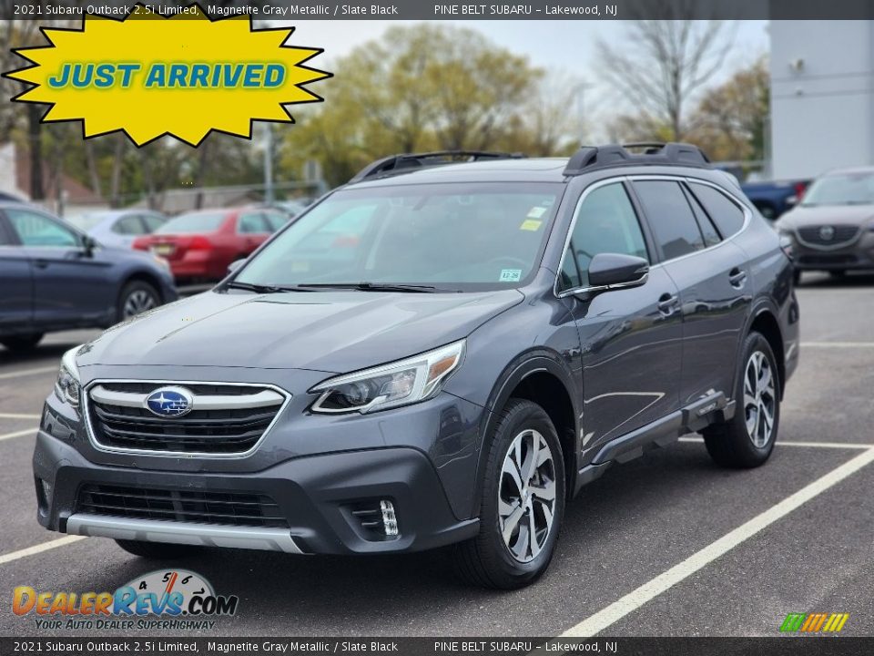 2021 Subaru Outback 2.5i Limited Magnetite Gray Metallic / Slate Black Photo #1