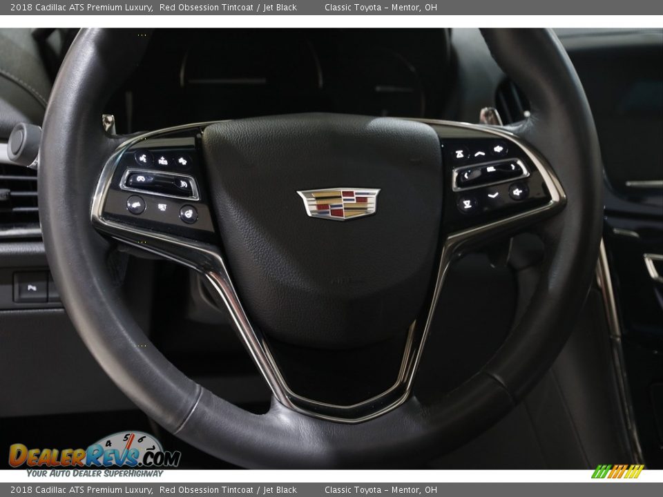 2018 Cadillac ATS Premium Luxury Steering Wheel Photo #7