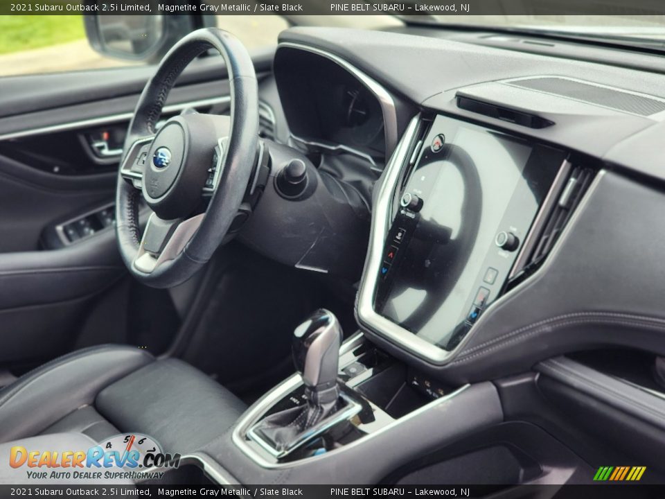 2021 Subaru Outback 2.5i Limited Magnetite Gray Metallic / Slate Black Photo #3
