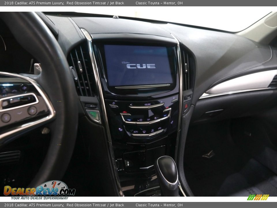 2018 Cadillac ATS Premium Luxury Red Obsession Tintcoat / Jet Black Photo #9