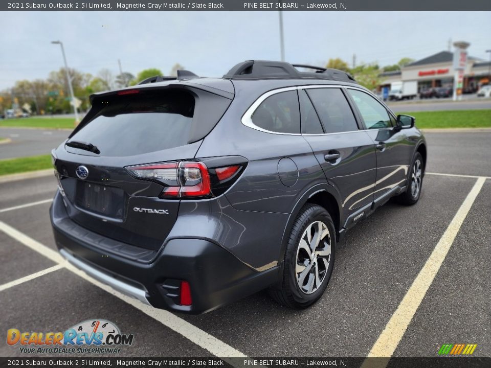 2021 Subaru Outback 2.5i Limited Magnetite Gray Metallic / Slate Black Photo #4