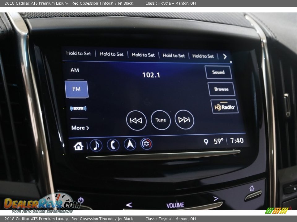 Controls of 2018 Cadillac ATS Premium Luxury Photo #10