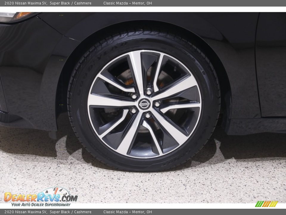 2020 Nissan Maxima SV Super Black / Cashmere Photo #24