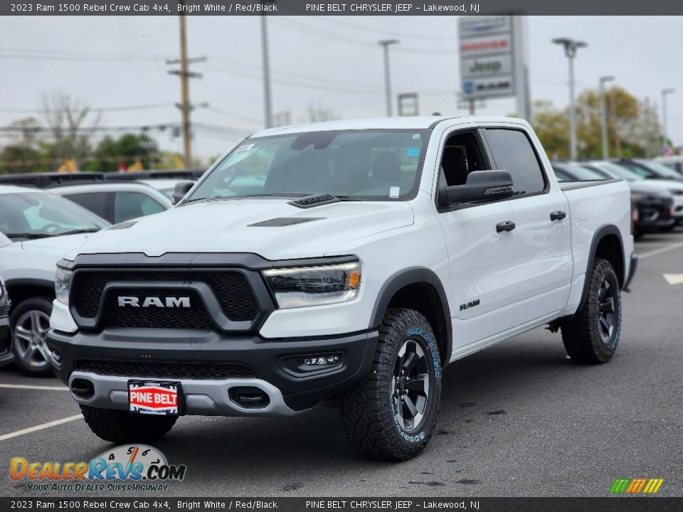 Front 3/4 View of 2023 Ram 1500 Rebel Crew Cab 4x4 Photo #1