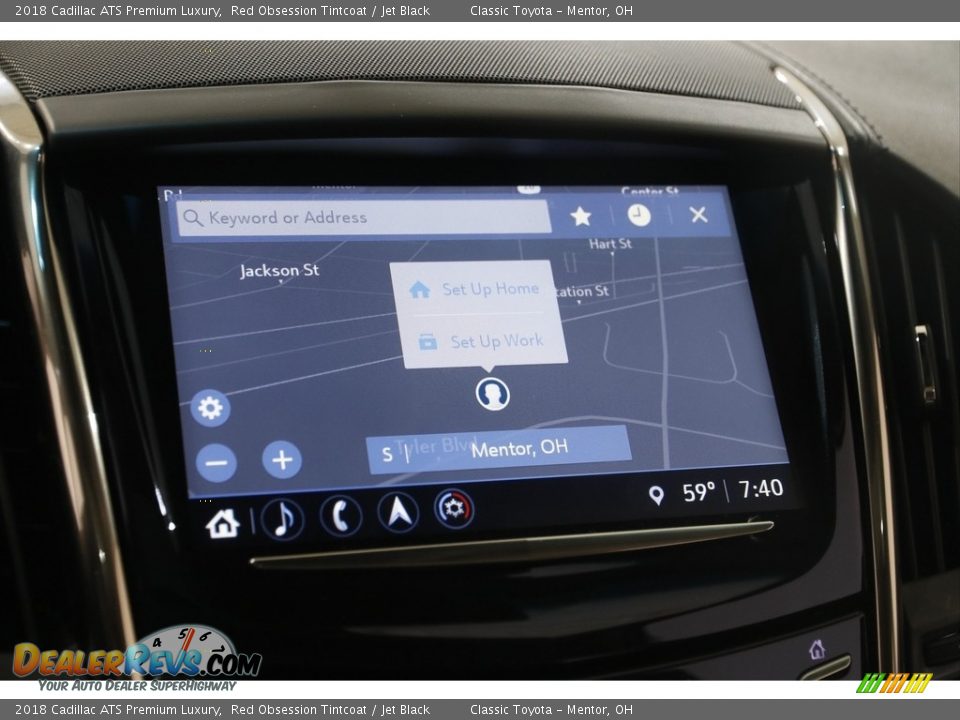 Navigation of 2018 Cadillac ATS Premium Luxury Photo #12
