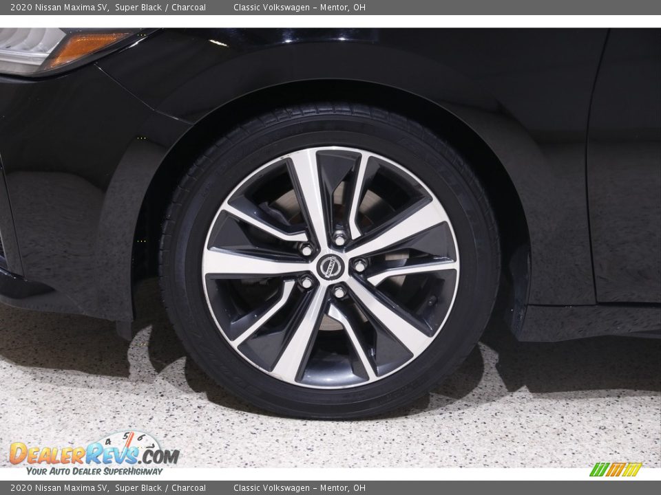 2020 Nissan Maxima SV Super Black / Charcoal Photo #22