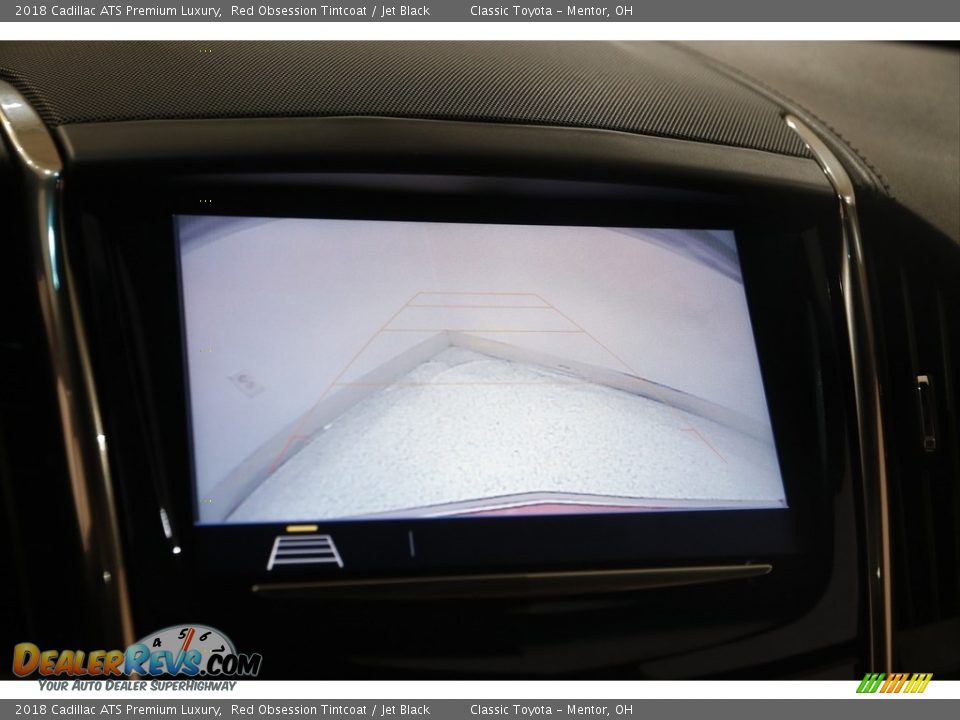2018 Cadillac ATS Premium Luxury Red Obsession Tintcoat / Jet Black Photo #14