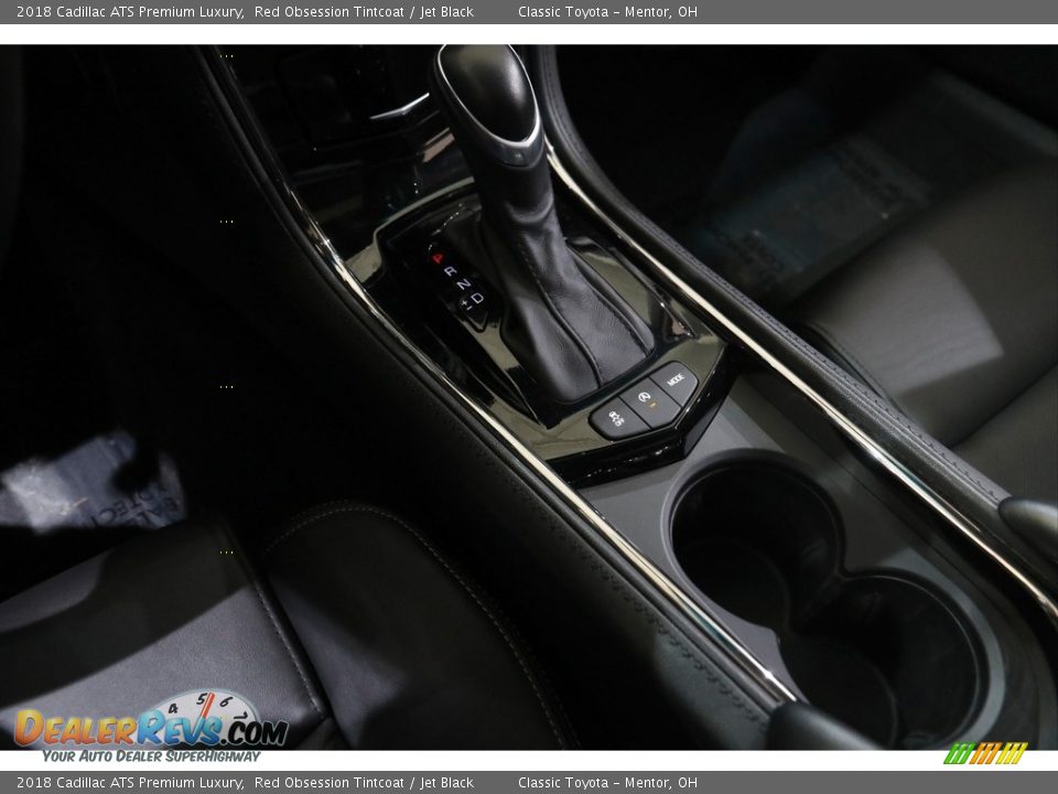 2018 Cadillac ATS Premium Luxury Red Obsession Tintcoat / Jet Black Photo #15