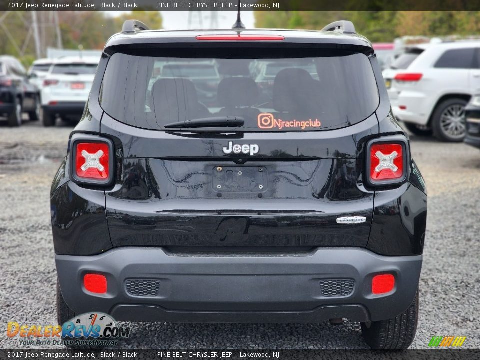 2017 Jeep Renegade Latitude Black / Black Photo #4