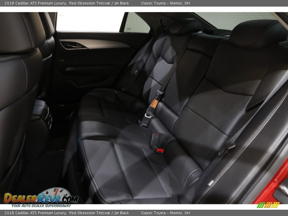 Rear Seat of 2018 Cadillac ATS Premium Luxury Photo #18