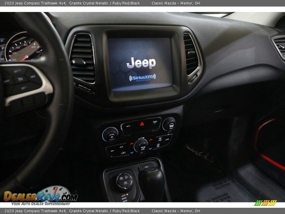 2020 Jeep Compass Trailhawk 4x4 Granite Crystal Metallic / Ruby Red/Black Photo #9