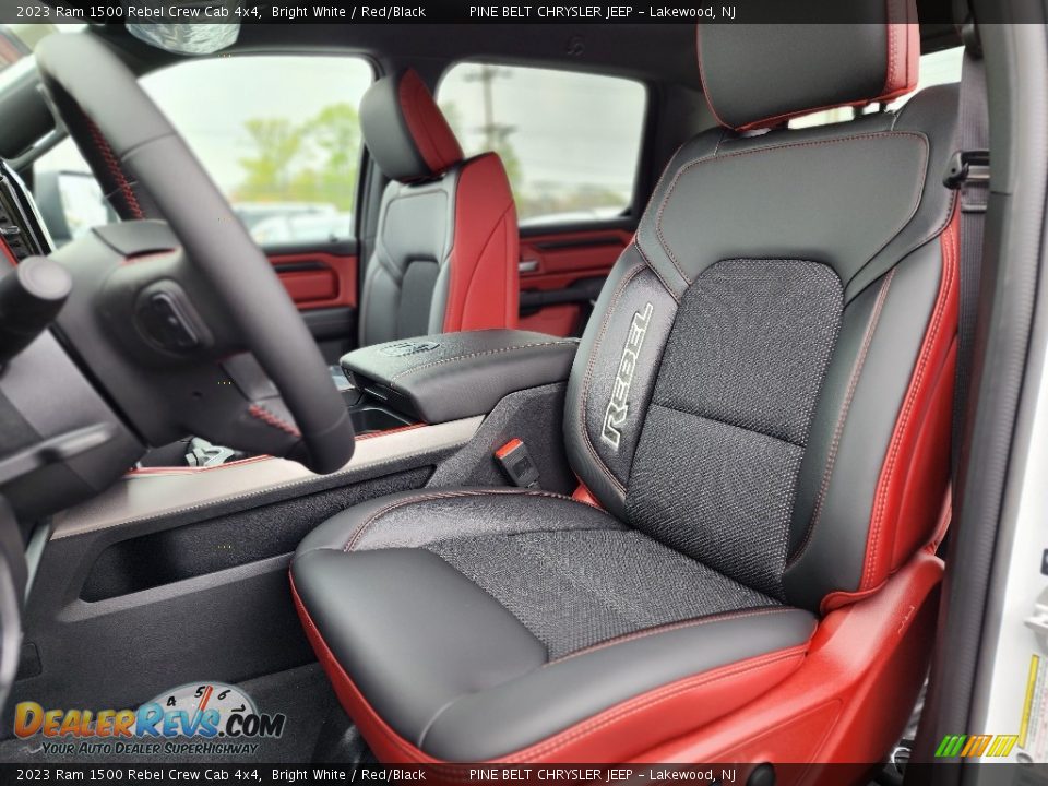 Front Seat of 2023 Ram 1500 Rebel Crew Cab 4x4 Photo #10