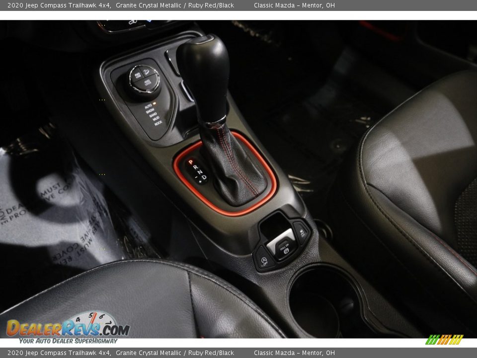 2020 Jeep Compass Trailhawk 4x4 Granite Crystal Metallic / Ruby Red/Black Photo #15