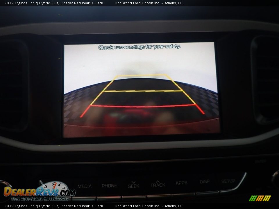 2019 Hyundai Ioniq Hybrid Blue Scarlet Red Pearl / Black Photo #2