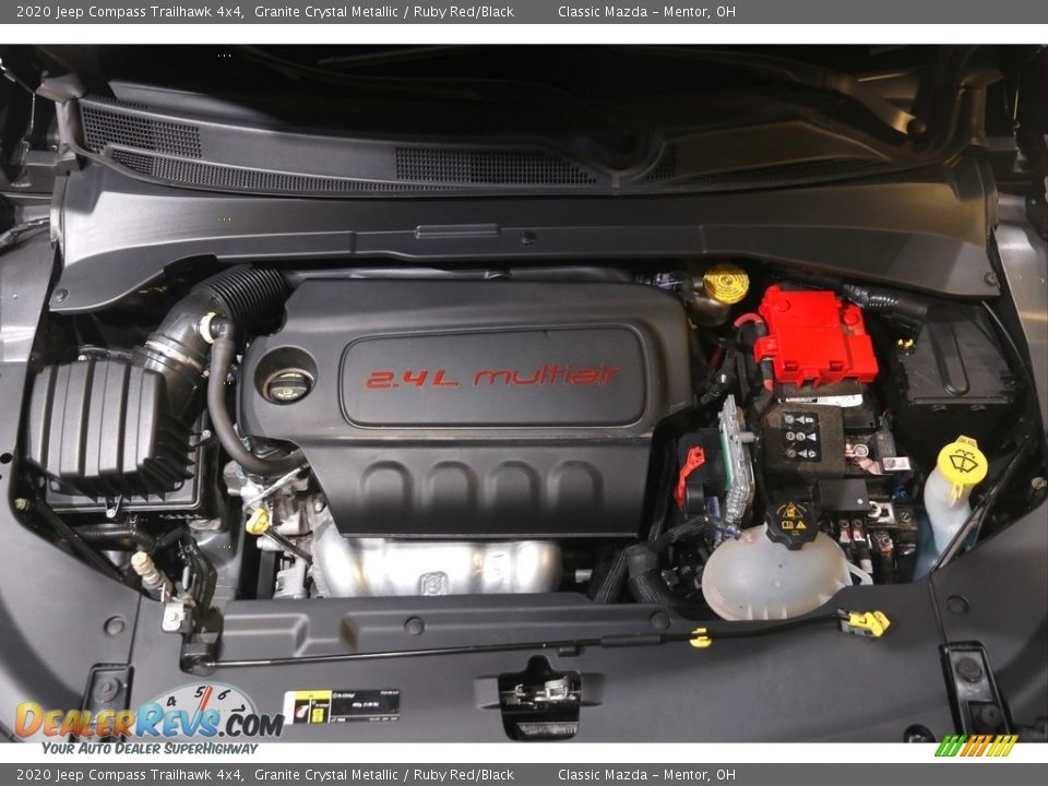 2020 Jeep Compass Trailhawk 4x4 Granite Crystal Metallic / Ruby Red/Black Photo #21