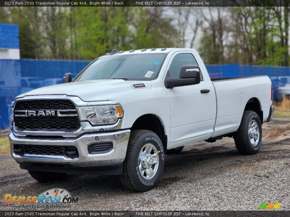 2023 Ram 2500 Tradesman Regular Cab 4x4 Bright White / Black Photo #1