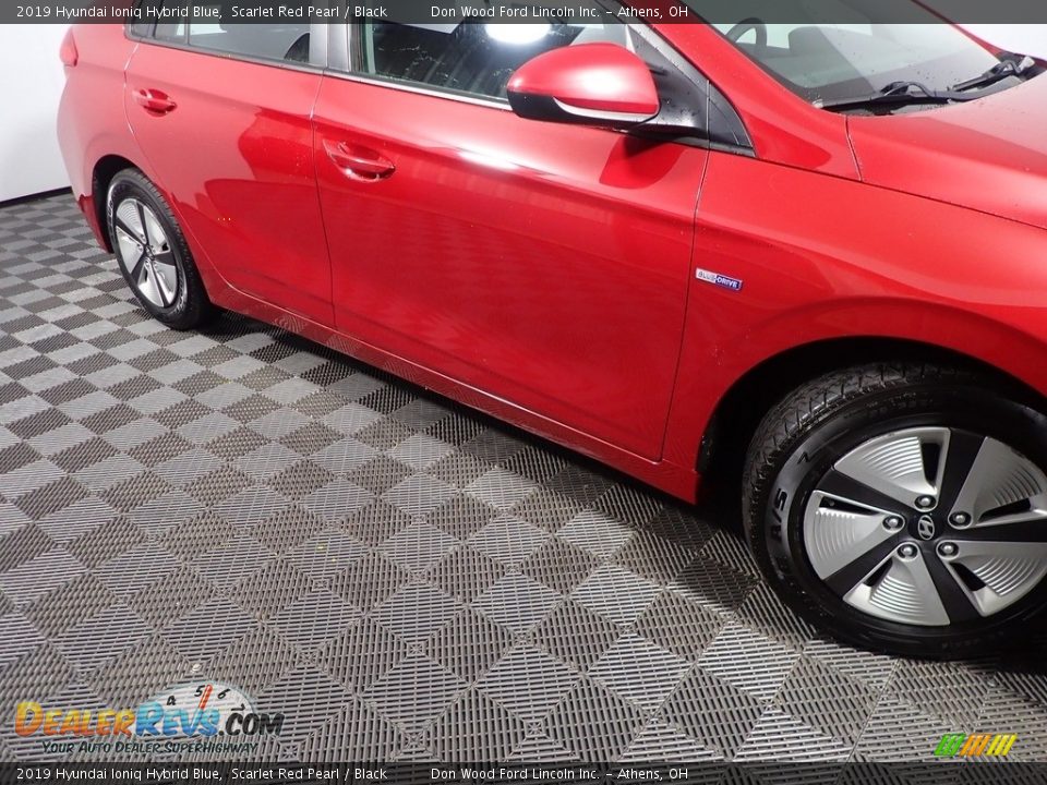 2019 Hyundai Ioniq Hybrid Blue Scarlet Red Pearl / Black Photo #4