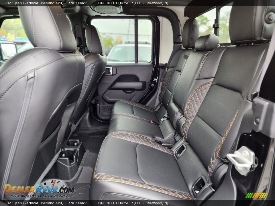 Rear Seat of 2022 Jeep Gladiator Overland 4x4 Photo #6