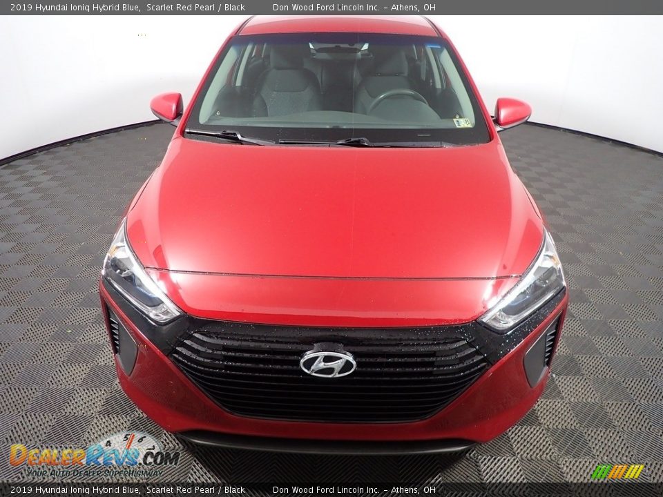 2019 Hyundai Ioniq Hybrid Blue Scarlet Red Pearl / Black Photo #5