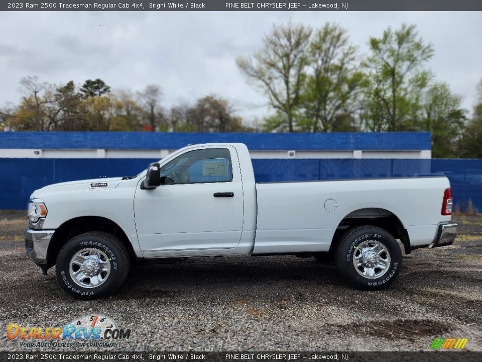 2023 Ram 2500 Tradesman Regular Cab 4x4 Bright White / Black Photo #3