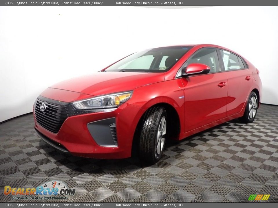 2019 Hyundai Ioniq Hybrid Blue Scarlet Red Pearl / Black Photo #8
