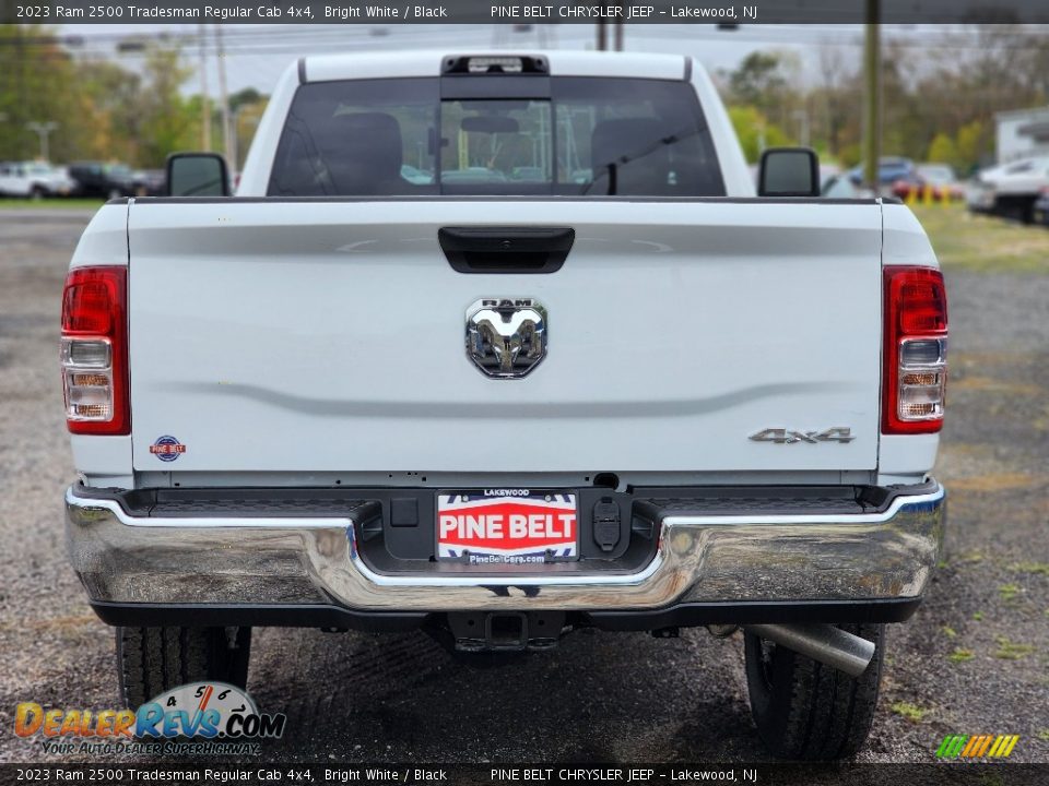 2023 Ram 2500 Tradesman Regular Cab 4x4 Bright White / Black Photo #5