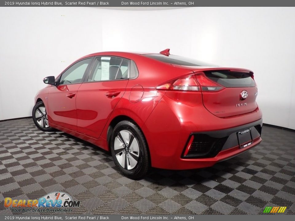 2019 Hyundai Ioniq Hybrid Blue Scarlet Red Pearl / Black Photo #11