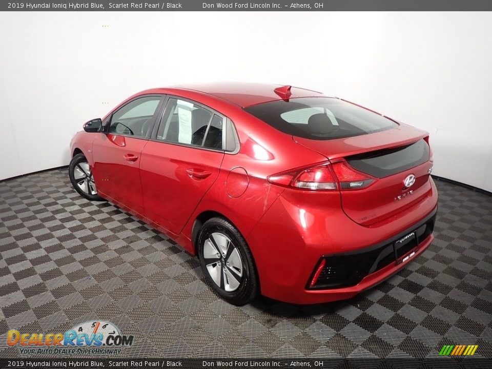 2019 Hyundai Ioniq Hybrid Blue Scarlet Red Pearl / Black Photo #12