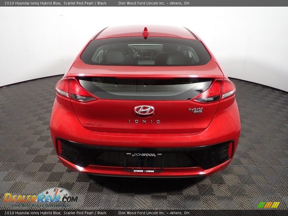 2019 Hyundai Ioniq Hybrid Blue Scarlet Red Pearl / Black Photo #13
