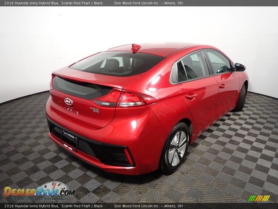 2019 Hyundai Ioniq Hybrid Blue Scarlet Red Pearl / Black Photo #17