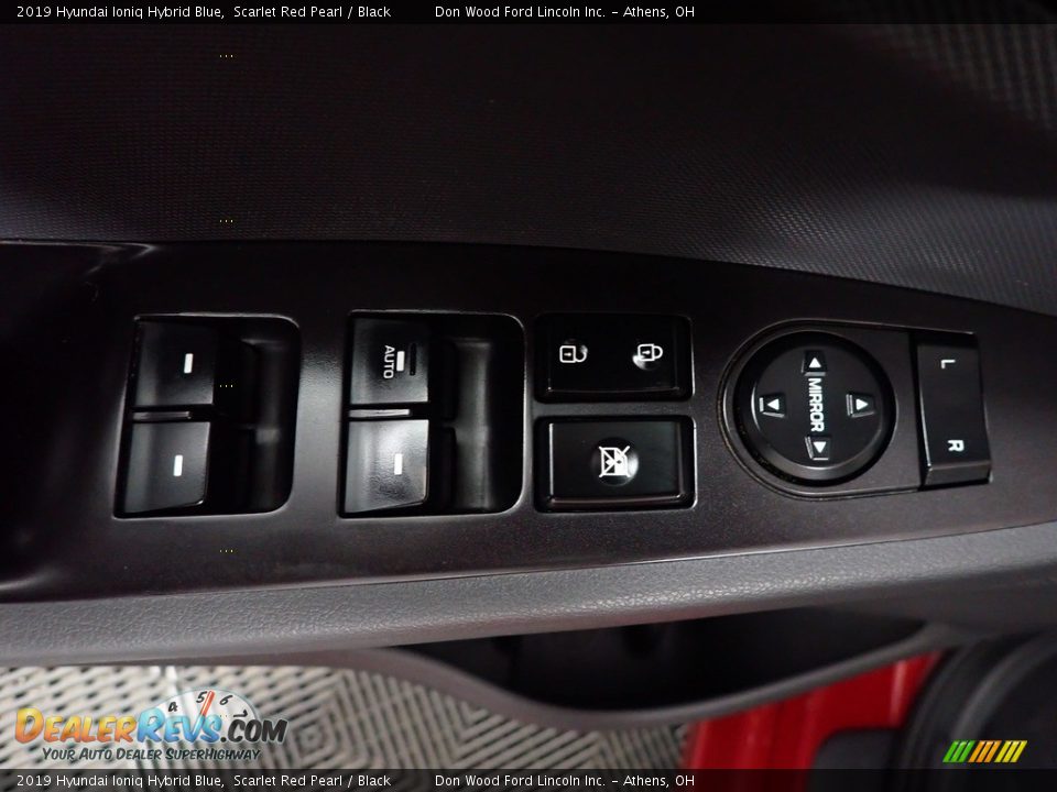 2019 Hyundai Ioniq Hybrid Blue Scarlet Red Pearl / Black Photo #19