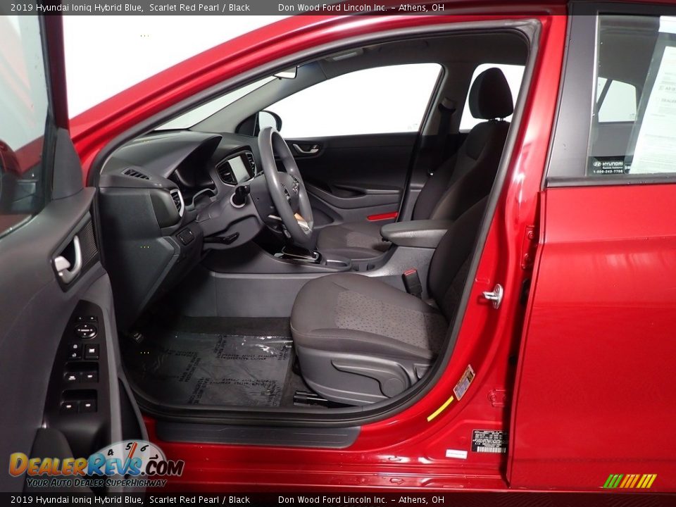 2019 Hyundai Ioniq Hybrid Blue Scarlet Red Pearl / Black Photo #20