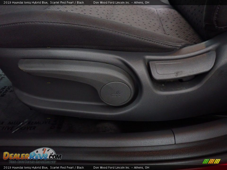 2019 Hyundai Ioniq Hybrid Blue Scarlet Red Pearl / Black Photo #21