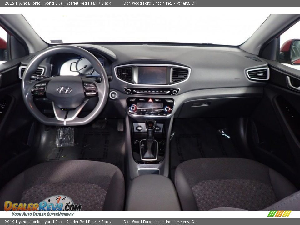 2019 Hyundai Ioniq Hybrid Blue Scarlet Red Pearl / Black Photo #22